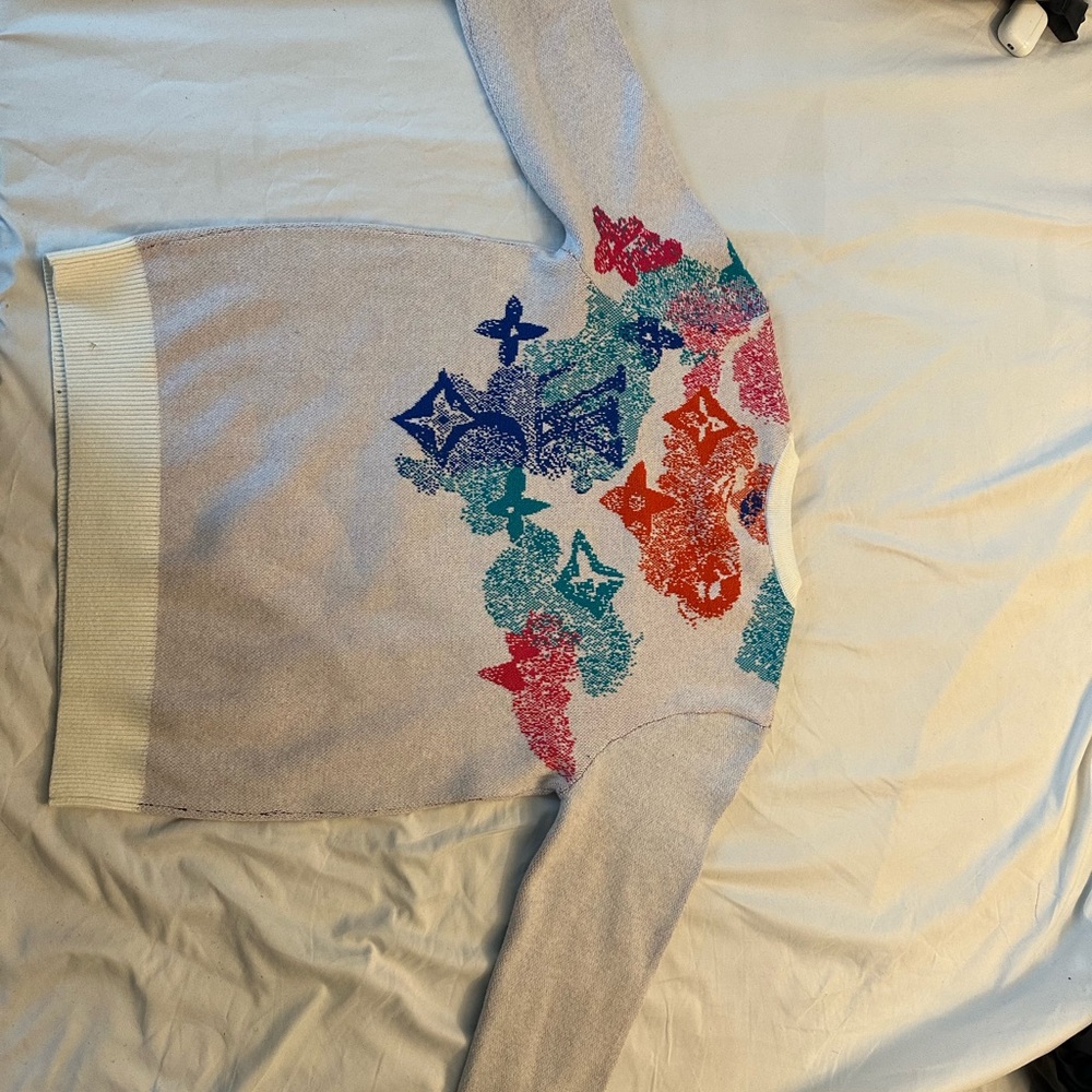 Colorful Patterned Sweater - Picture 2 of 4